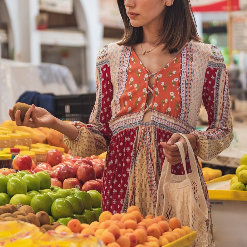 Real food includes lots of grocery staples, like fruit.