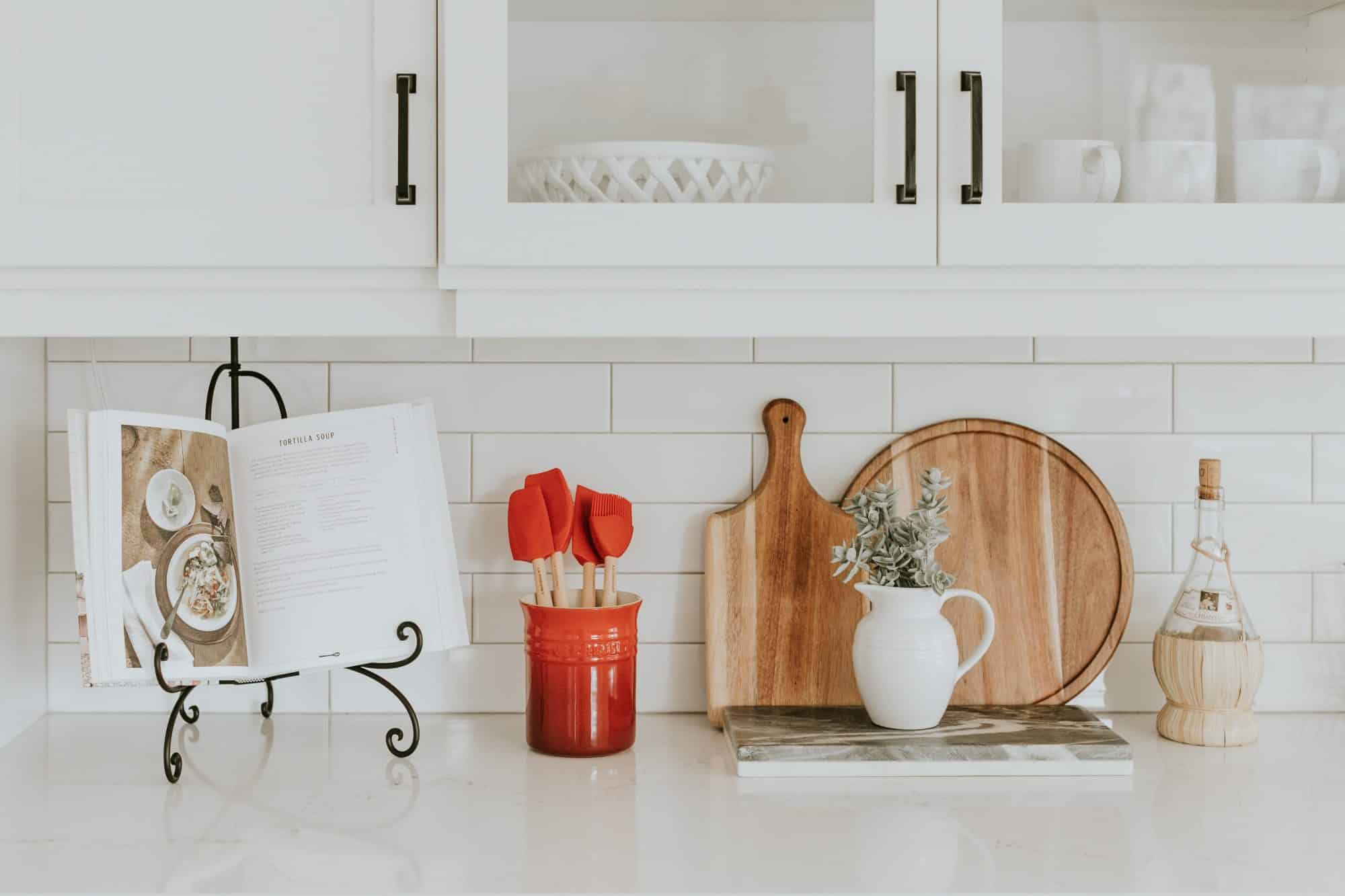 When prepping food, keep recipes organized