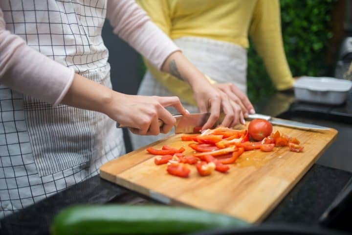 Remember the eating out vs cooking cost when choosing what to eat.