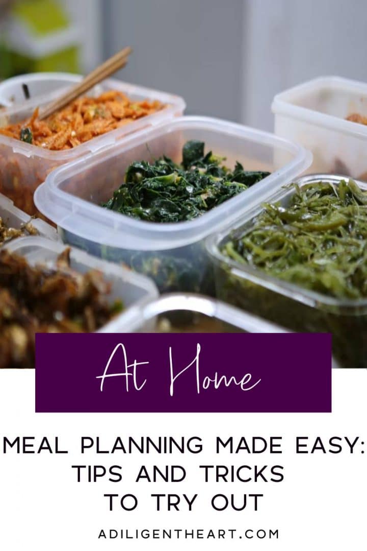 Meal planning made easy: tips and tricks to try out
