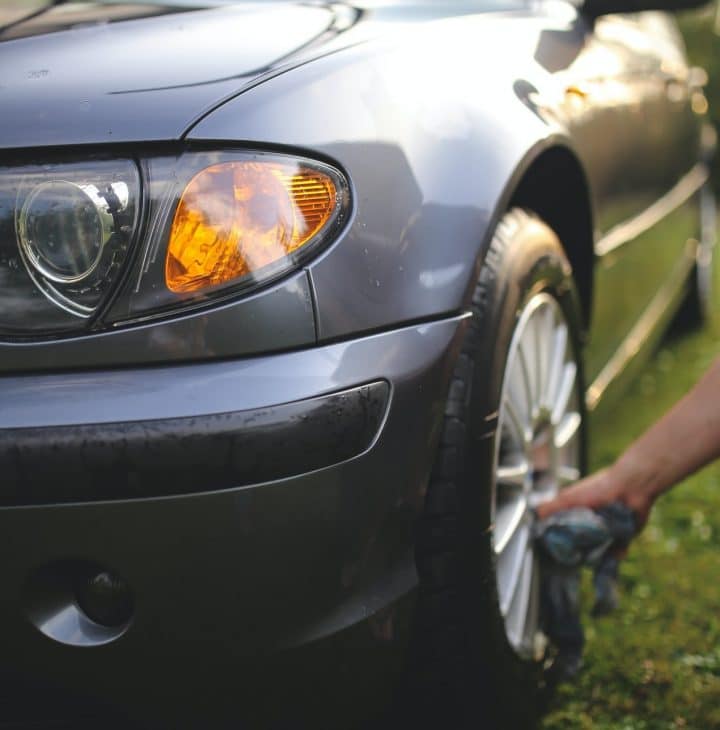 Use castile soap as an alternative soap to wash car