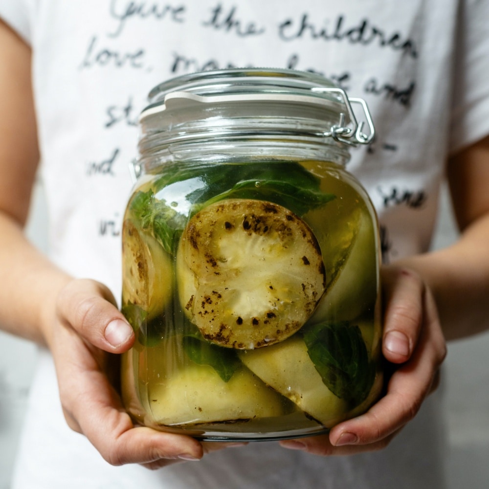 Instead of throwing pickle juice in food waste bin, reuse it.