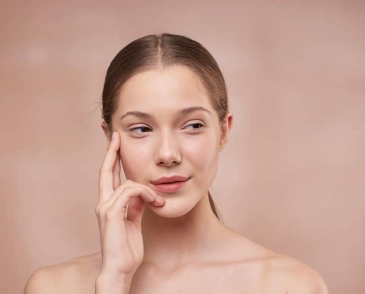 Try using products to make skin glow