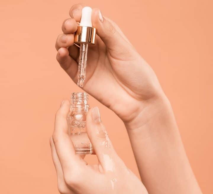 Try using products to make skin glow, like serum