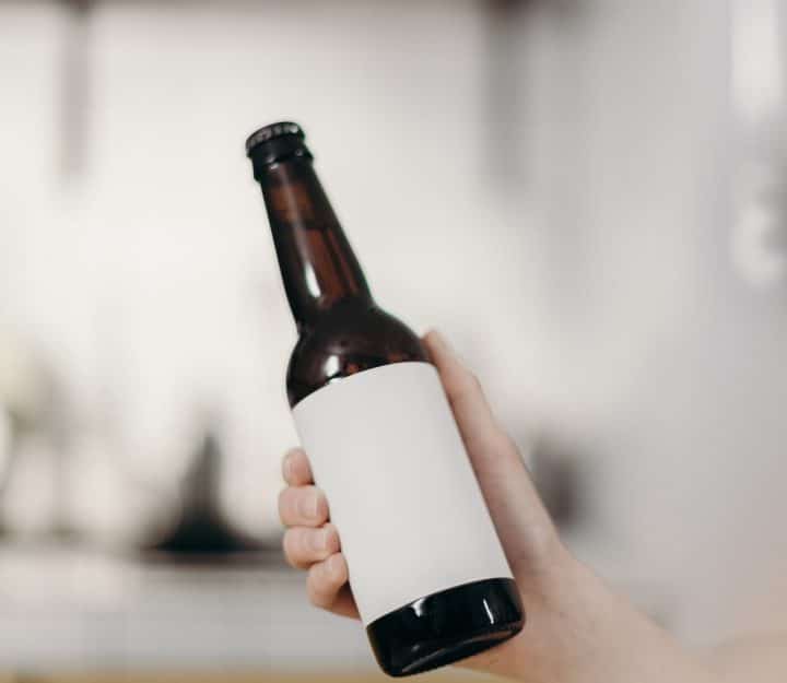 Use organic nail polish remover to get sticker off glass