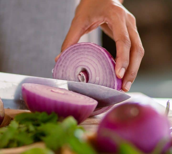 Learn how to stop onions from burning your eyes