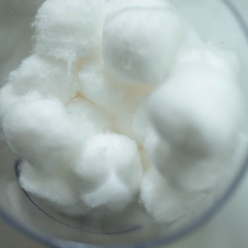 Close-up of jumbo cotton balls