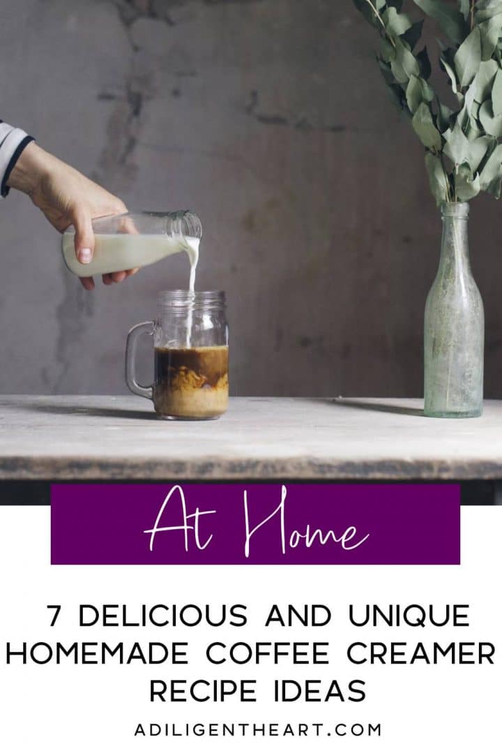 7 delicious and unique homemade coffee creamer recipe ideas